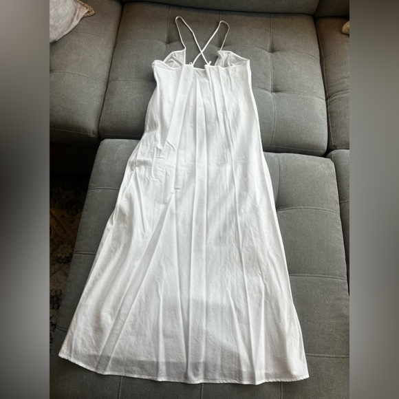 NWT Cult Gaia EVERLY DRESS midi size Medium in off white - Picture 13 of 16